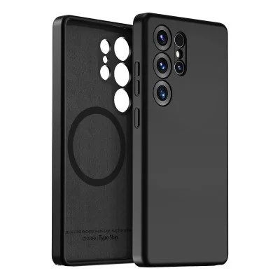 Cover Samsung S25 Ultra Typo Skin Magsafe Case Araree - Black